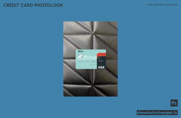 Angola Banco Comercial do Huambo Visa-Karte Fotolook-Beispielvorschau